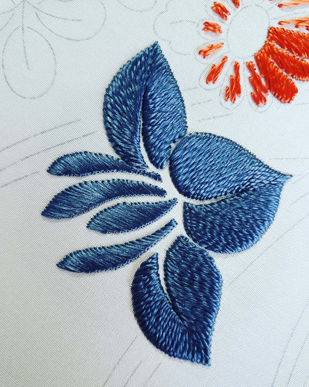 D1D2 Japanese Embroidery Progress