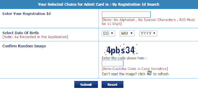 UPSC IAS Admit Card UPSC IAS Admit Card