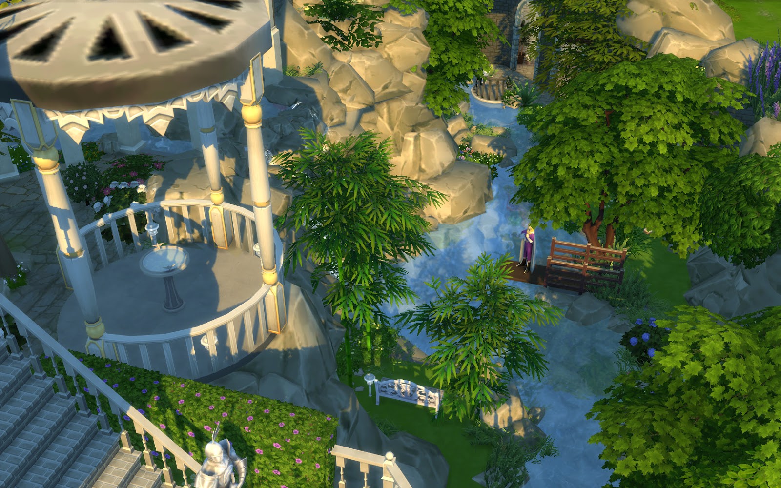 บ้านสวย The Sims 4 อาณาจักรริเวนเดล