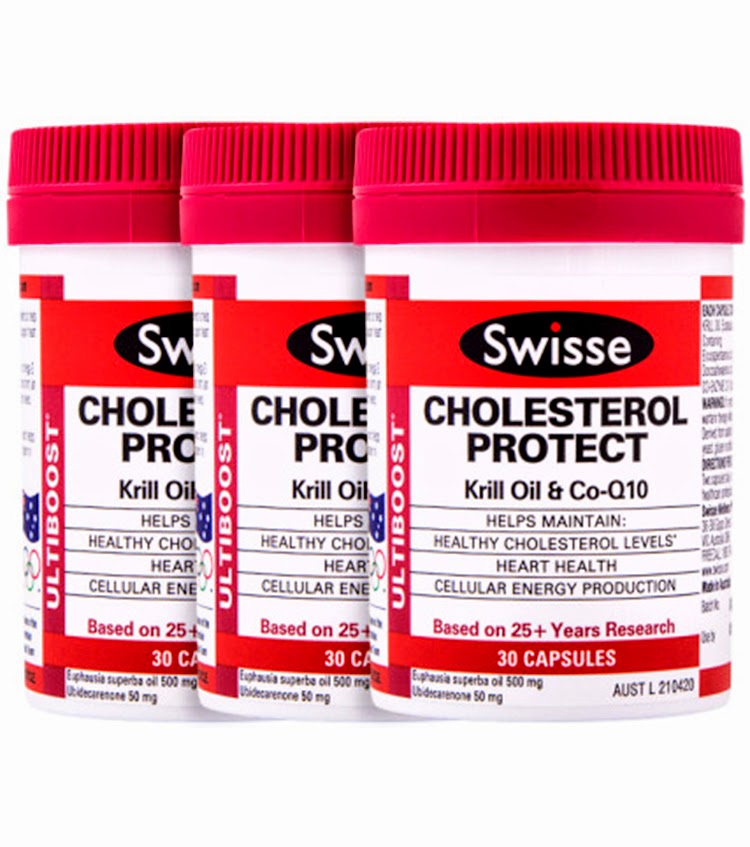Swisse Cholesterol Protect 30 Caps Hook of the Day