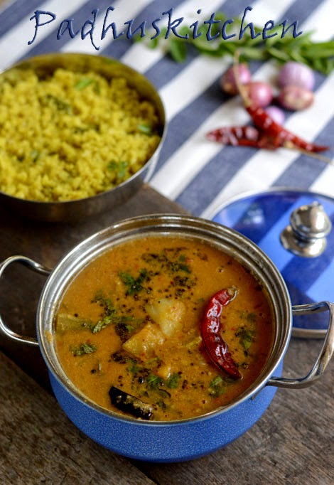 Varutharacha Sambar-Kerala Style Varutharacha Sambar-Kerala Style