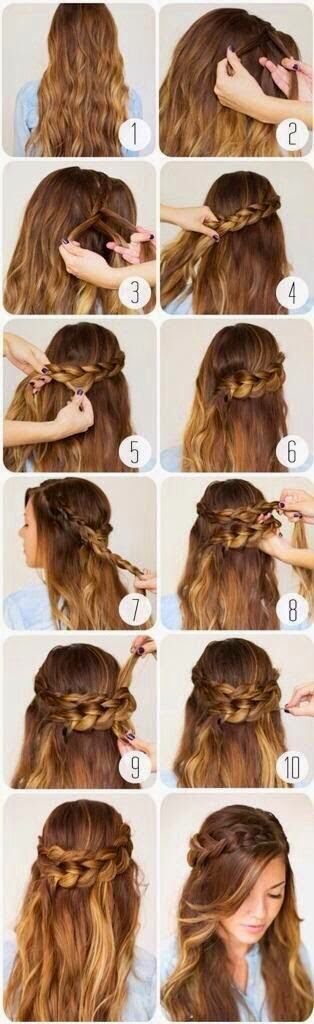 5 Cute Hairs tutorial For Valentine’s Day}