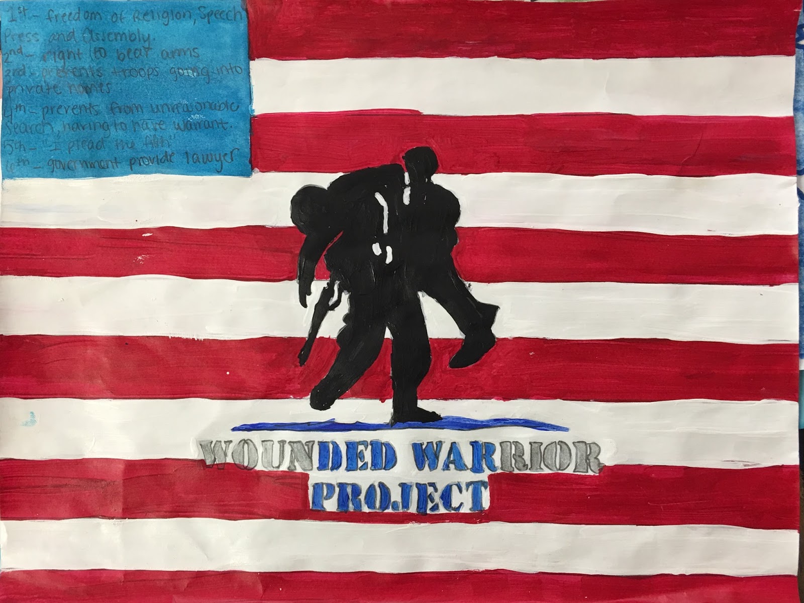 HS ART Veteran's Day Art