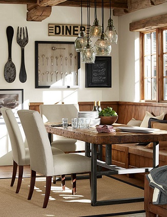 Comedores Decorados en Estilo Rústico - Colores en Casa Comedores Decorados en Estilo Rústico - Colores en Casa