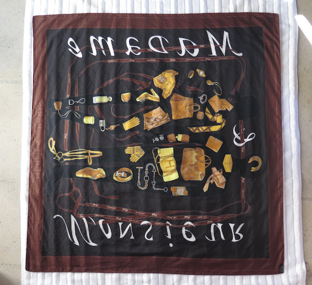 MaiTai's Picture Book How to wash your Hermes silk scarf