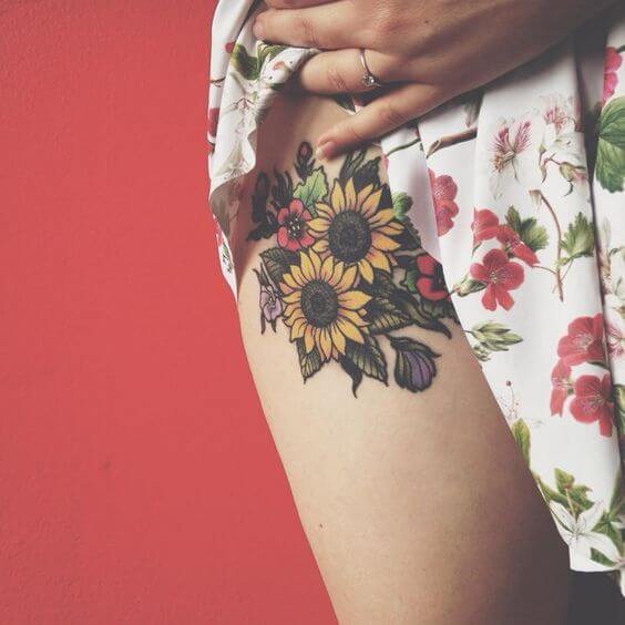 tattoo small flowers
