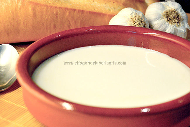 Receta de Ajoblanco Receta de Ajoblanco