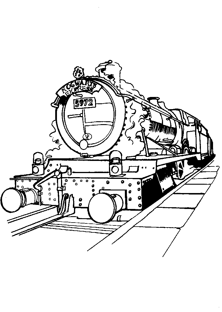 Dessins et Coloriages 5 coloriages sur le thème d'Harry Potter en