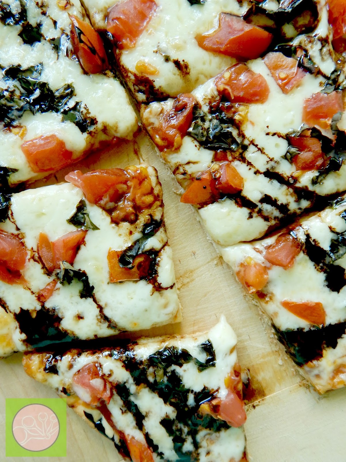 Ally S Sweet Savory Eats Margarita Pizza With Balsamic Drizzle
