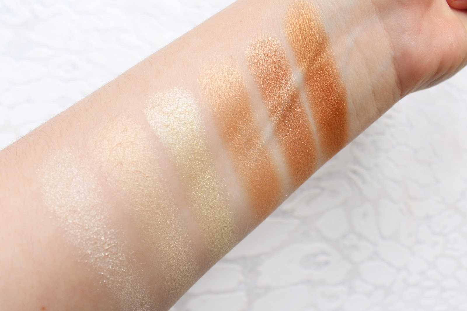 Nip+Fab Highlighting Palette Swatched Nip+Fab Highlighting Palette Swatched