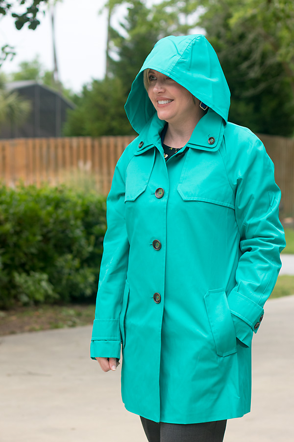 trench rain coat for dressing professionally in the rain