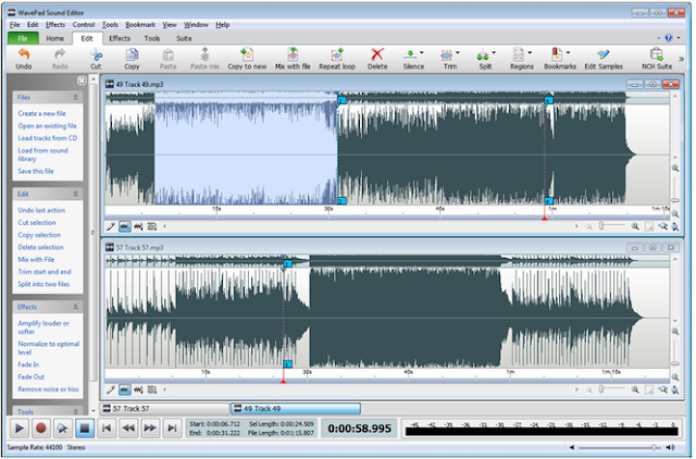nch wavepad sound editor master edition free