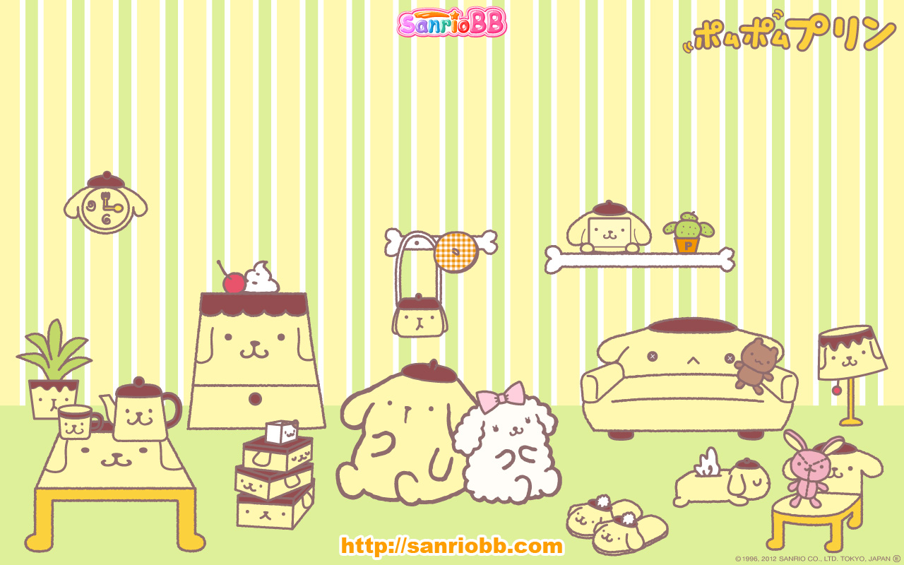 Wallpapers Pom Pom Purin - Ley-WorldKawaii