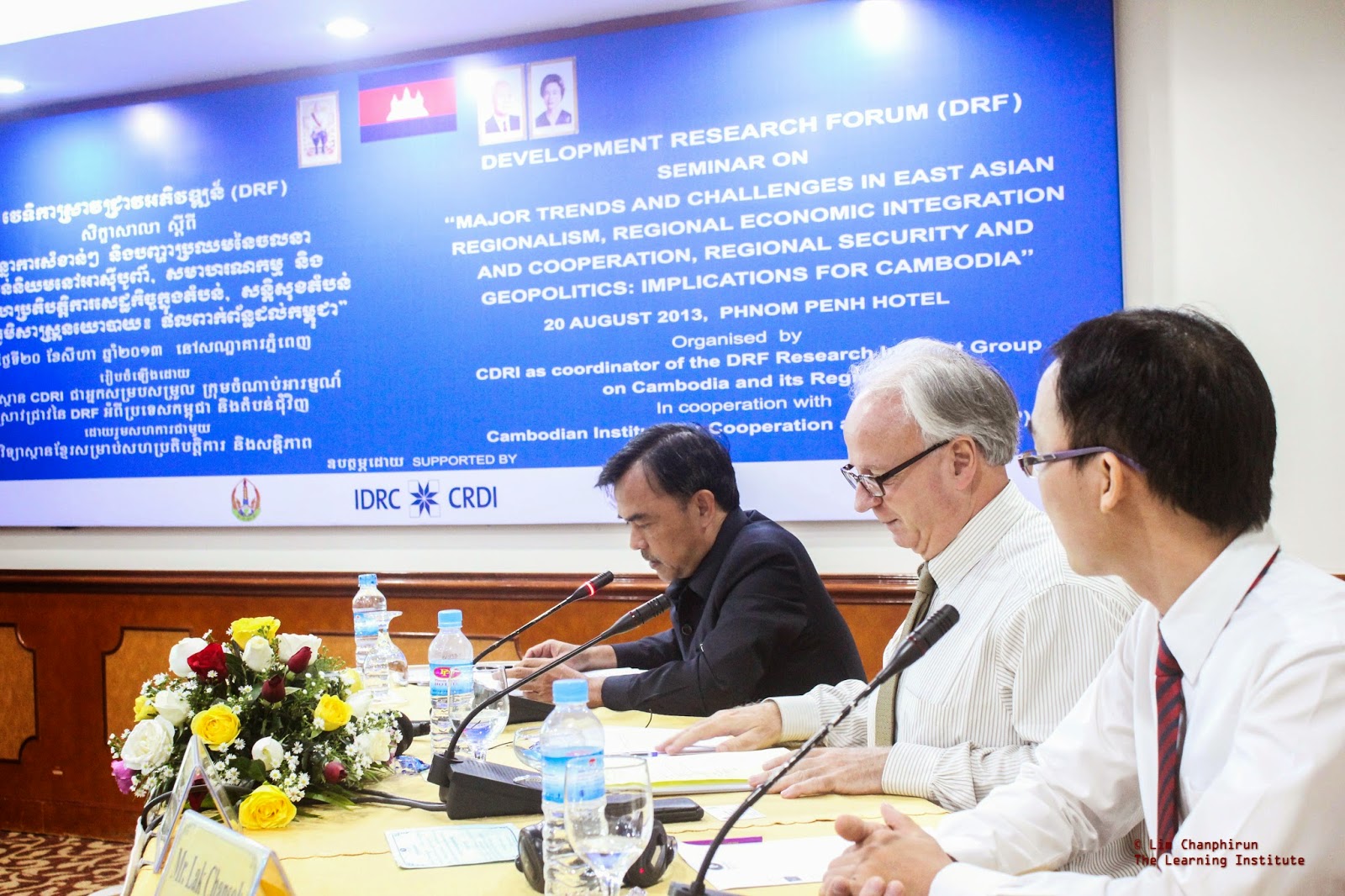 CDRI Seminar held in Phnom Penh | Chansok Lak