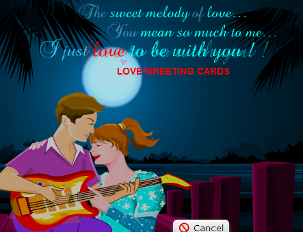 I Love Your Company Animated Love Greeting Crad - Bestofshayari