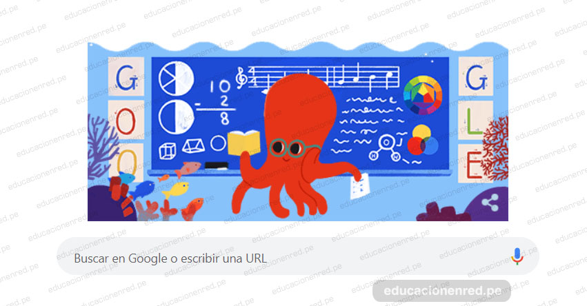 Google saluda a los maestros peruanos en su día con un divertido doodle (6 Julio) Google saluda a los maestros peruanos en su día con un divertido doodle (6 Julio)