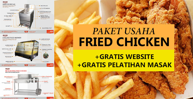Paket Usaha Fried  Chicken  Gratis Website Pelatihan 