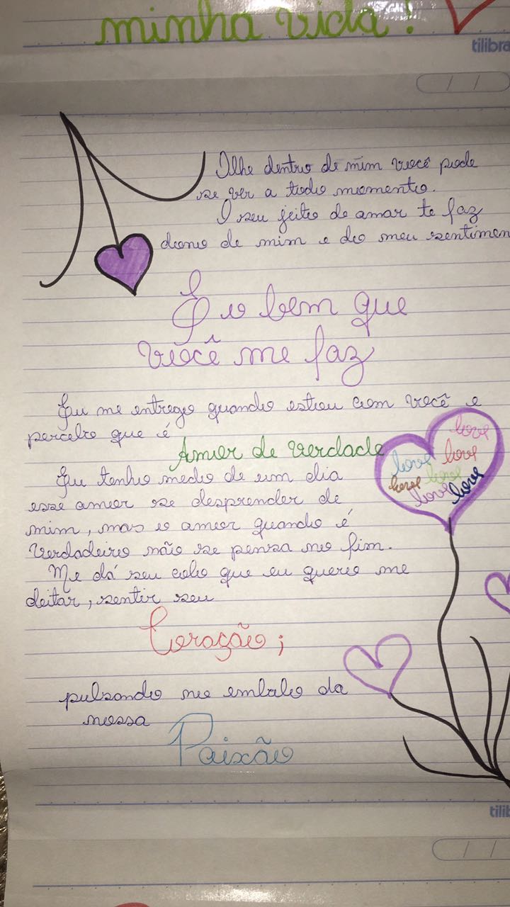 carta metro namoro rec 237 proco carta para