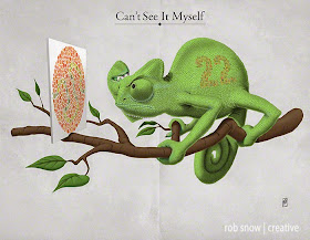 06-Cant-See-It-Myself-Rob-Snow-Animal-Illustrations-Play-on-Words-www-designstack-co