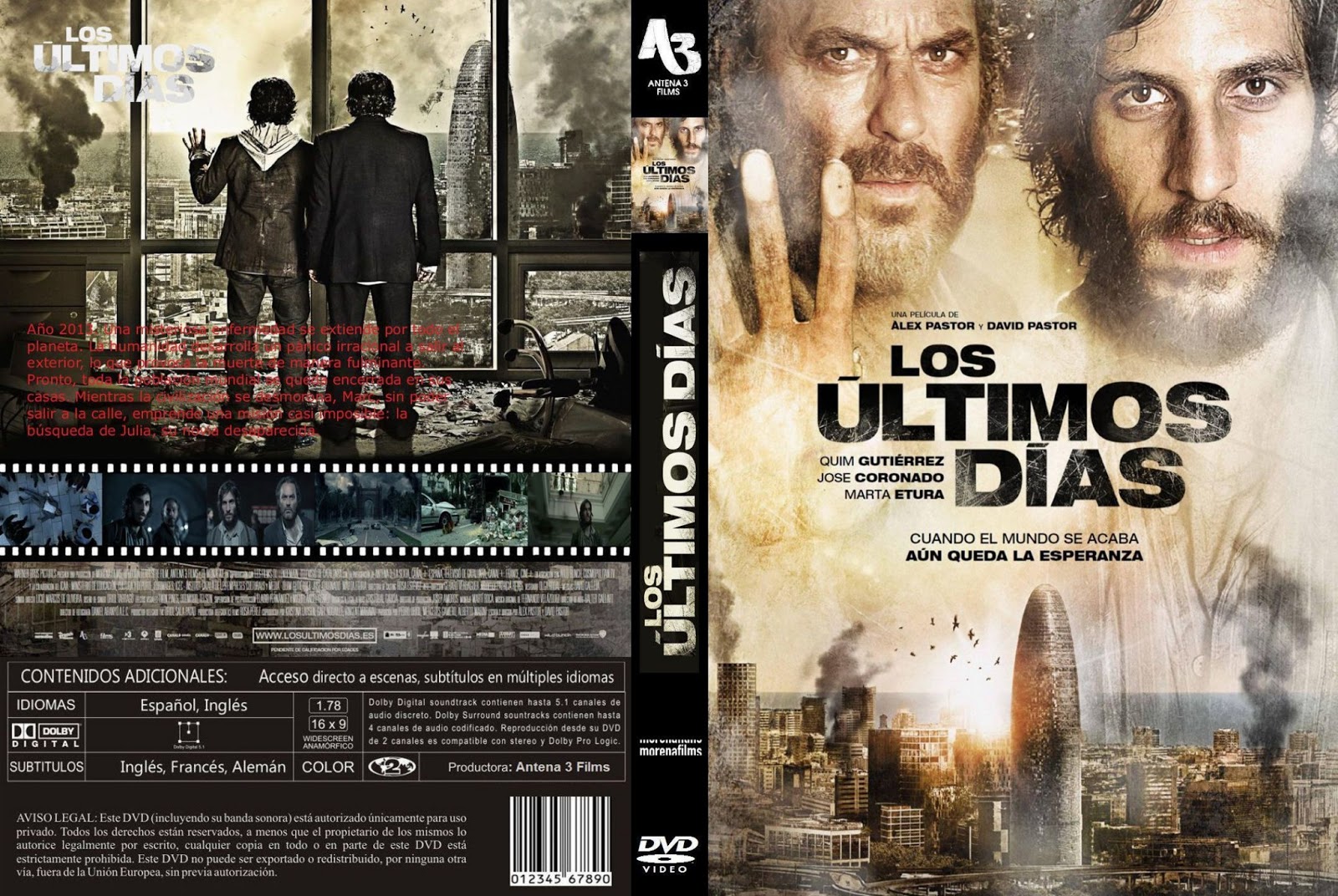 ESTRENOS EN BLU RAY: LOS ULTIMOS DIAS