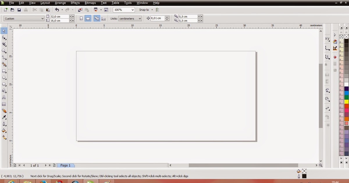 Cara Membuat Undangan Lipat 2 di Corel Draw
