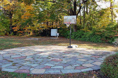 Hayward Manor: a basketball court
