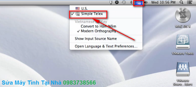 Cách gõ Tiếng Việt trong Mac OS X