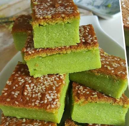Resepi Sedap Mudah Dan Ringkas Bingka Pandan Bakar