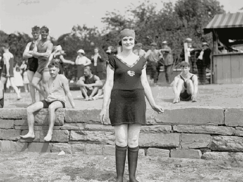 Maiô anos 20 Clearance