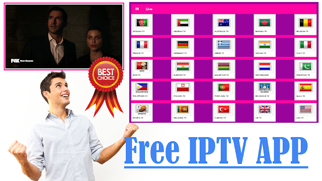 FREE IPTV APK LIVE TV TO WATCH BEST PREMIUM CHANNELS - IPTV DROID