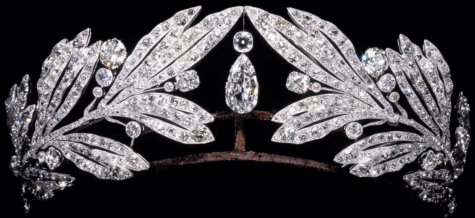 Tiara Mania Princess Marie of Greece's Olive Leaf Tiara