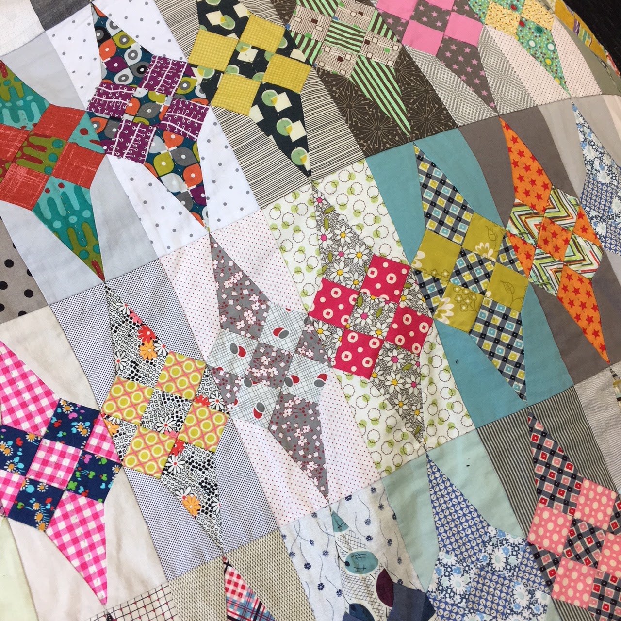 Wendy's Quilts and More Glitter class with Jen Kingwell at Symposium