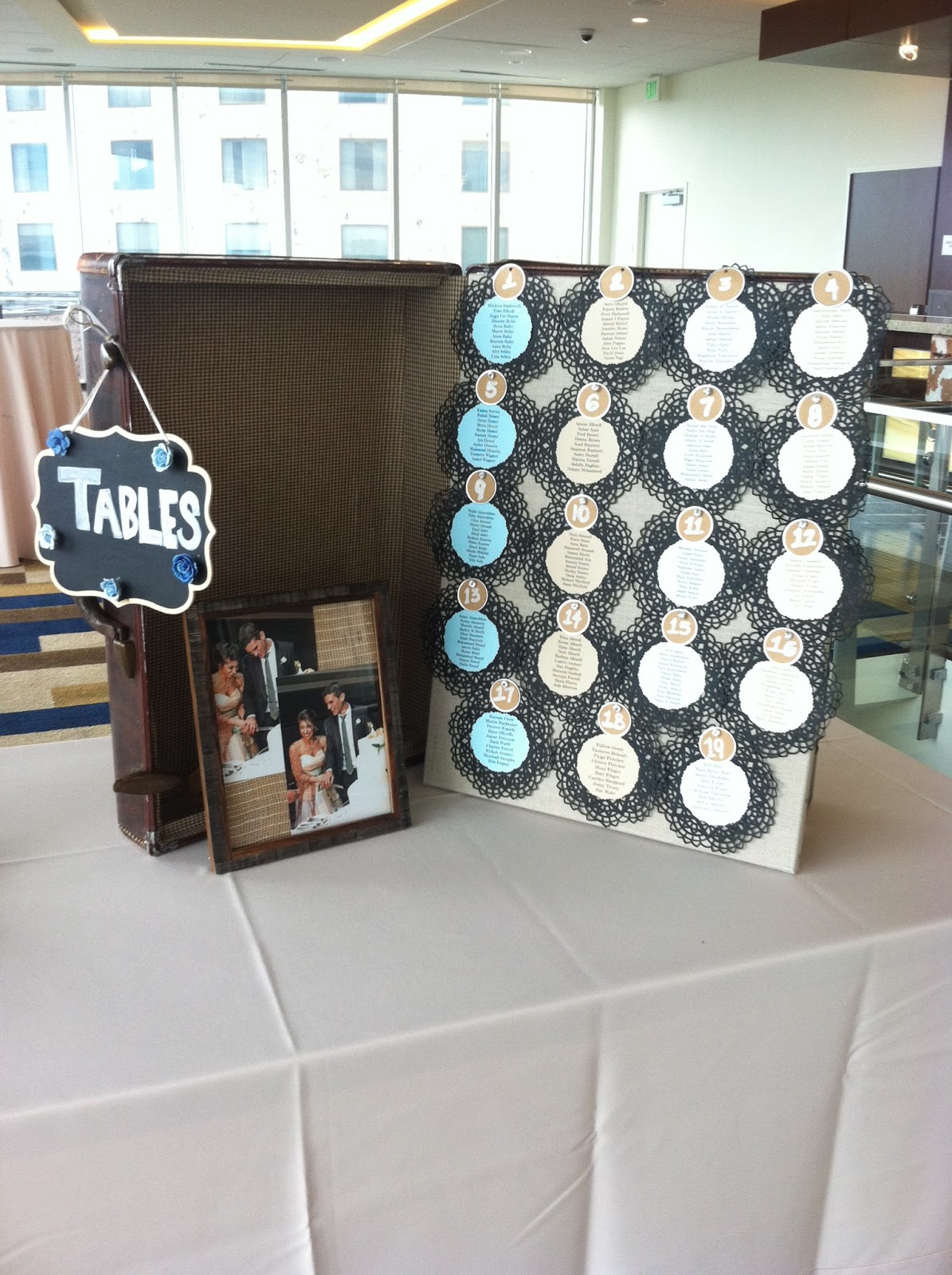 Fly Me to the Moon: Real Wedding: Travel-Themed Reception Sneak Peek