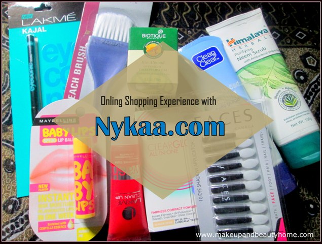 Nykaa Online Shopping Site Review, Haul and Photos