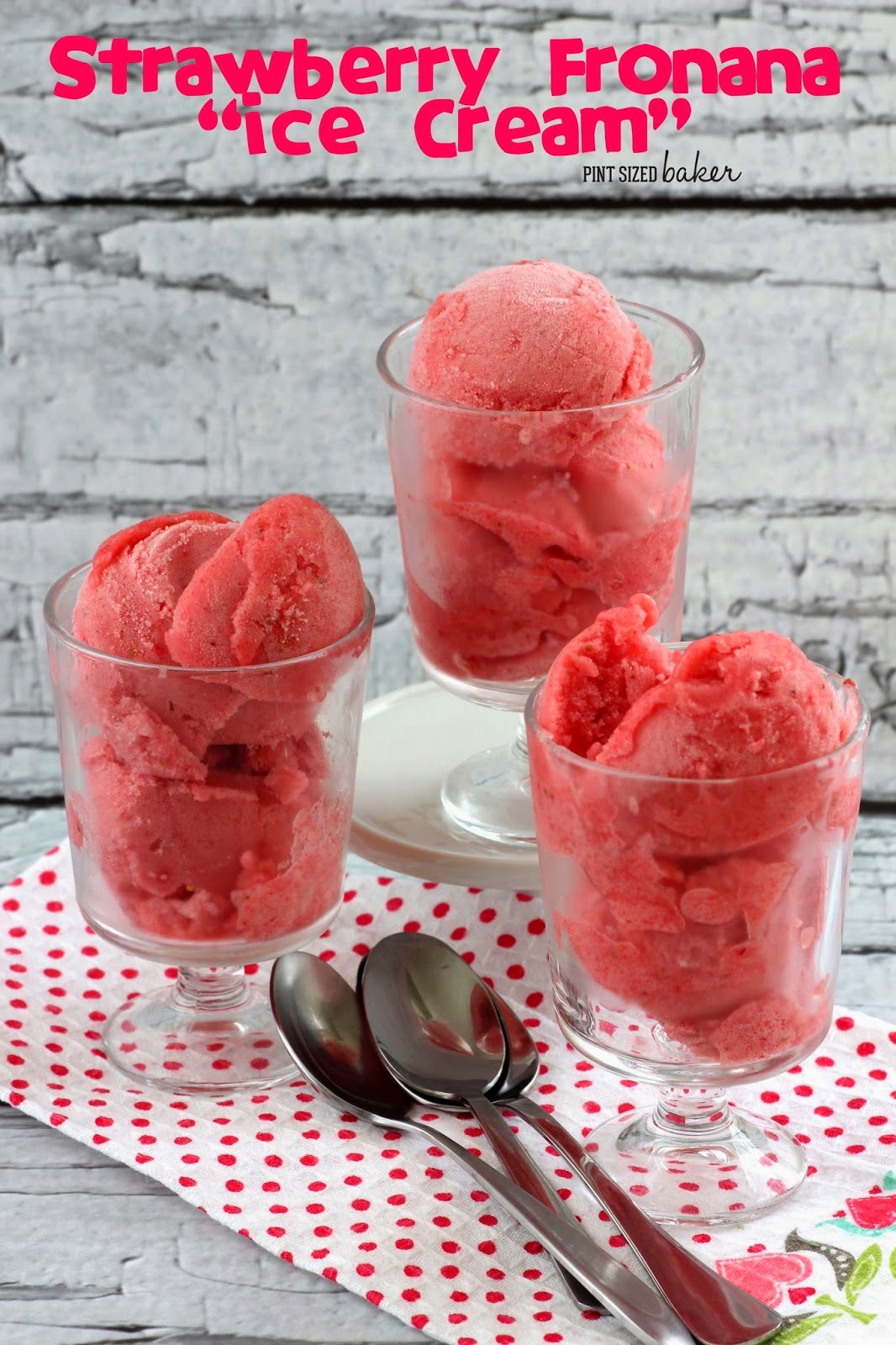 strawberry dairy free ice cream