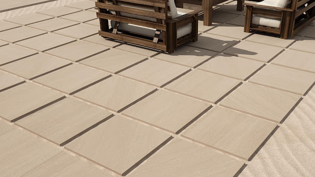 Outside floor tiles design Kursaal is extreme for outdoor - exterior tiles design ideas