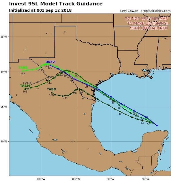 ALERTAS: Tormenta Tropical Podría Impactar Entre Texas Y Tamaulipas ALERTAS: Tormenta Tropical Podría Impactar Entre Texas Y Tamaulipas