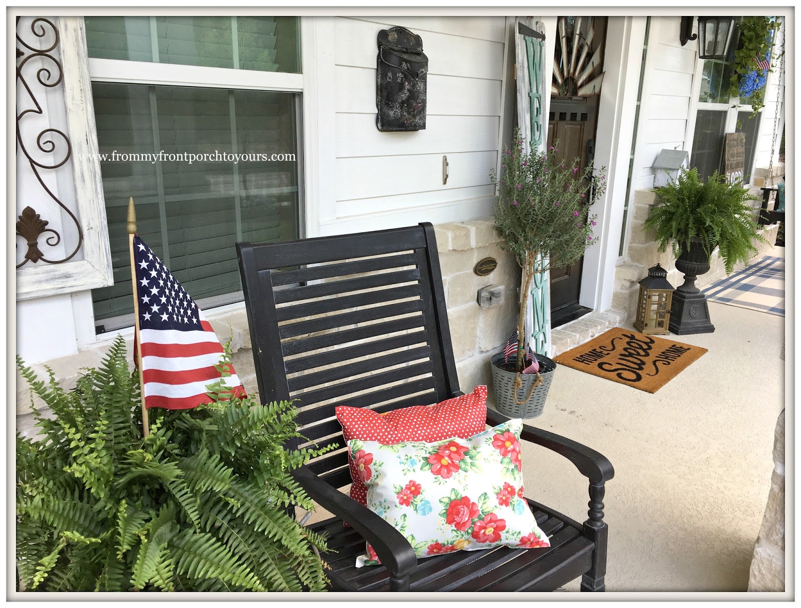 From My Front Porch To Yours DIY Porch Pillows for less than 35