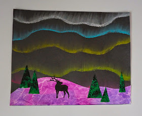 that artist woman: Northern Lights