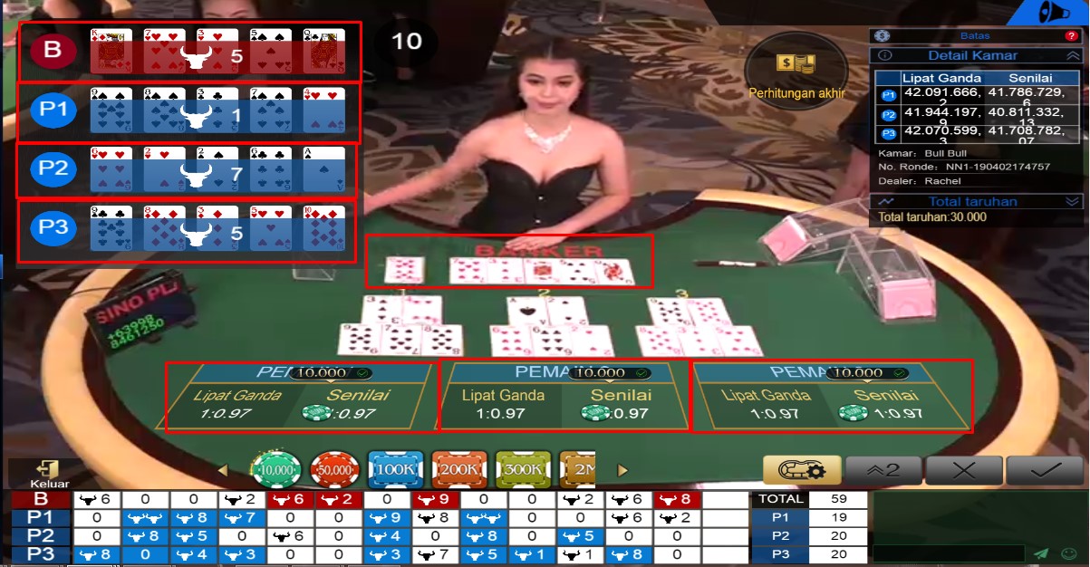 Tutorial Lengkap Bermain Bull Bull di Situs Judi Live Casino Online