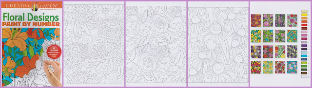 SN 01 floral desings. schilderen op nummer