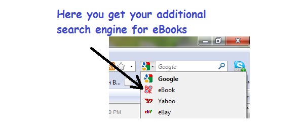 Ebook: Un moteur de recherche des livres pour Firefox