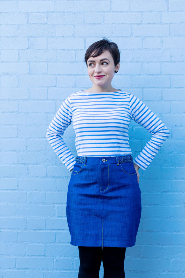 Plait detail Ness skirt - Tilly and the Buttons