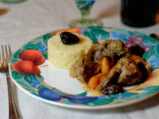 Tajine d'agneau aux fruits secs