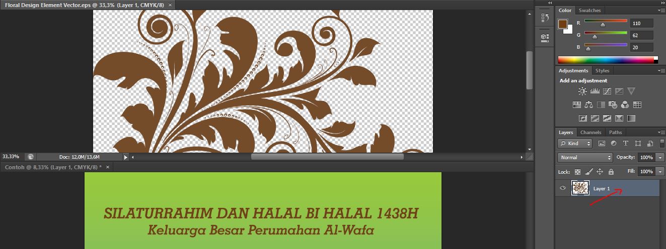 Cara Membuat Backdrop Panggung Dengan Photoshop Goreng