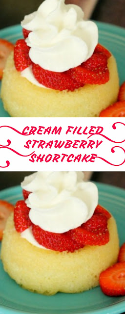 CREAM FILLED STRAWBERRY SHORTCAKE CREAM FILLED STRAWBERRY SHORTCAKE