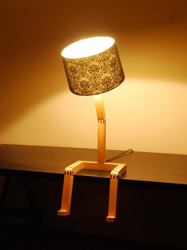 Sitting Lamp by Graeme Bettles