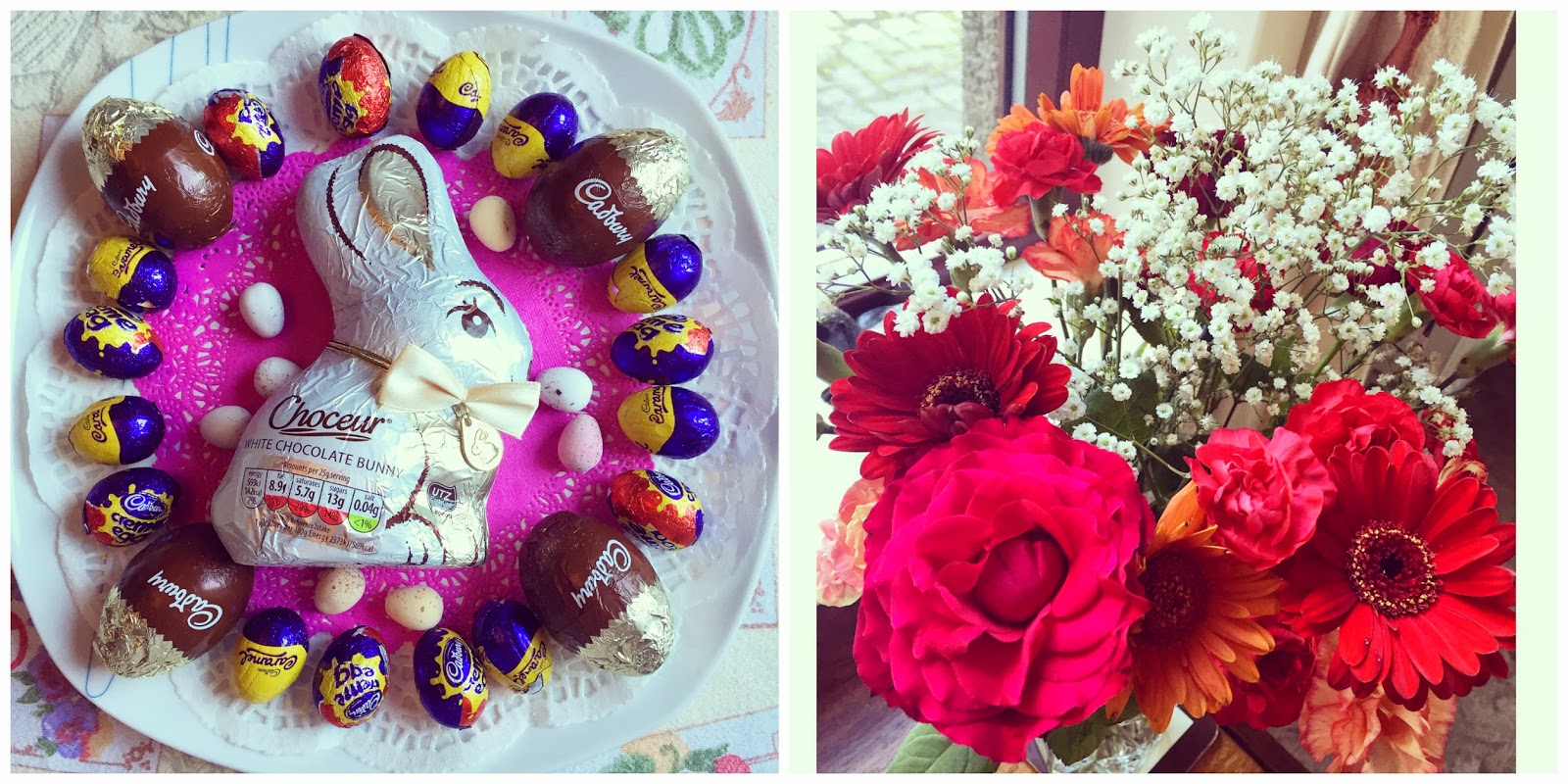 Easter Chocolate Haul and Beautiful Spring Flowers