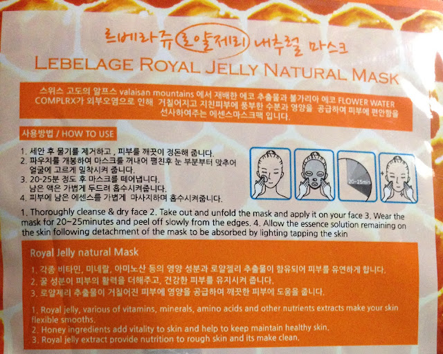 Lebelage Natural Sheet Masks Review