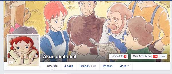 Efek memiliki banyak teman anime yang tidak dikenal facebook Efek memiliki banyak teman anime yang tidak dikenal facebook